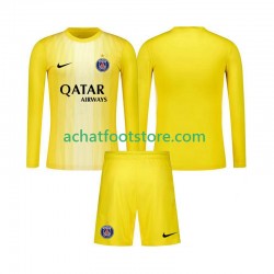 Maillot Paris Saint-Germain Gardien 3ème Tenue pour Enfant 2025-2026 Manche Longue