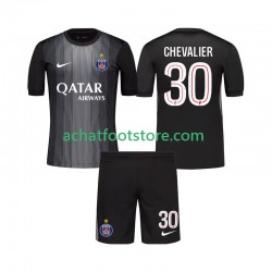 Maillot Paris Saint-Germain Lucas Chevalier 30 Gardien Domicile Tenue pour Enfant 2025-2026 Manche Courte