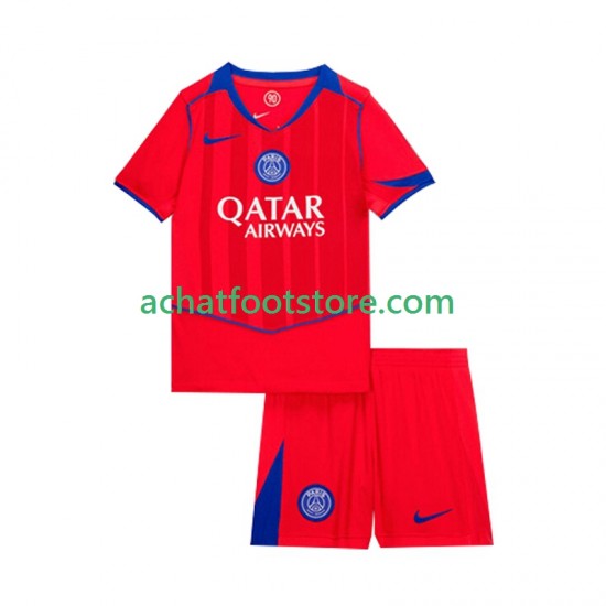 Maillot Paris Saint-Germain 3ème Tenue pour Enfant 2025-2026 Manche Courte