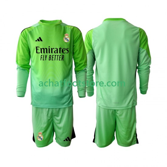 Maillot Real Madrid Extérieur Tenue pour Enfant 2025-2026 Manche Longue
