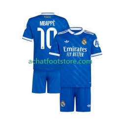 Maillot Real Madrid Mbappé Kylian 10 3ème Tenue pour Enfant 2025-2026 Manche Courte