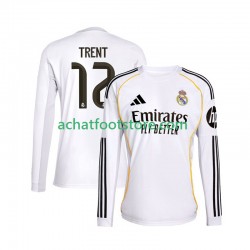 Maillot Real Madrid Trent Alexander-Arnold 12 Domicile Tenue pour Homme 2025-2026 Manche Longue