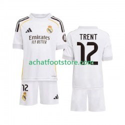 Maillot Real Madrid Trent Alexander-Arnold 12 Domicile Tenue pour Enfant 2025-2026 Manche Courte
