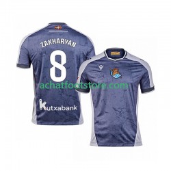 Maillot Real Sociedad Arsen Zakharyan 8 Extérieur Tenue pour Homme 2025-2026 Manche Courte