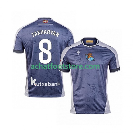 Maillot Real Sociedad Arsen Zakharyan 8 Extérieur Tenue pour Homme 2025-2026 Manche Courte
