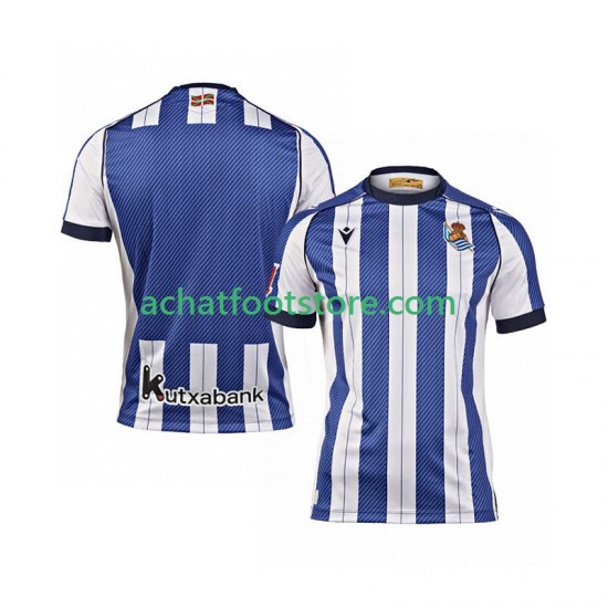 Maillot Real Sociedad Domicile Tenue pour Homme 2025-2026 Manche Courte