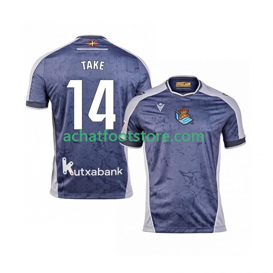 Maillot États-Unis Real Sociedad Takef Kubo 14 Extérieur Tenue pour Homme 2025-2026 Manche Courte