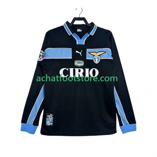 Maillot SS Lazio Rétro Extérieur Tenue pour Homme 1988 2002 Manche Longue