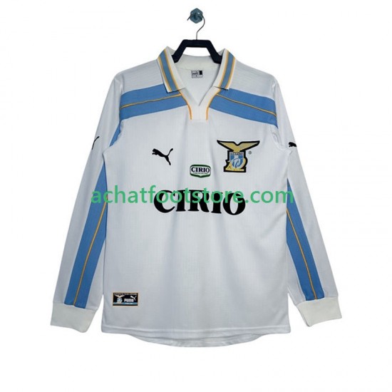 Maillot SS Lazio Rétro Extérieur Tenue pour Homme 2002 2022 Manche Longue