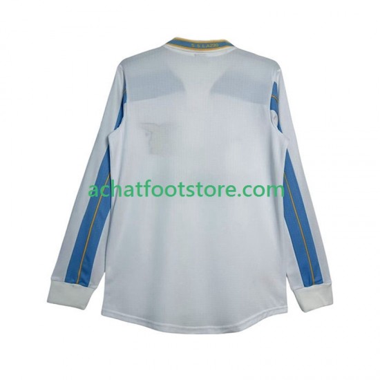 Maillot SS Lazio Rétro Extérieur Tenue pour Homme 2002 2022 Manche Longue