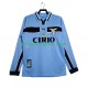 Maillot SS Lazio Rétro Domicile Tenue pour Homme 1988 2002 Manche Longue