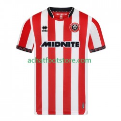 Maillot Sheffield United Domicile Tenue pour Homme 2025-2026 Manche Courte