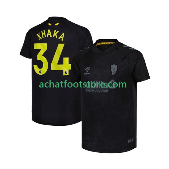 Maillot Sunderland Granit Xhaka 34 3ème Tenue pour Homme 2025-2026 Manche Courte
