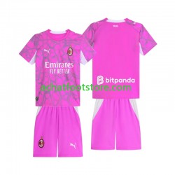 Maillot AC Milan Gardien Extérieur Tenue pour Enfant 2026-2027 Manche Courte