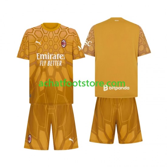 Maillot AC Milan Gardien Domicile Tenue pour Enfant 2026-2027 Manche Courte