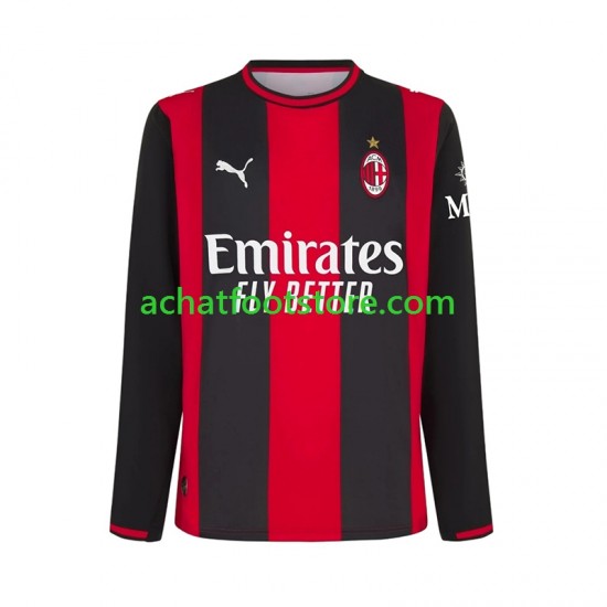 Maillot AC Milan Domicile Tenue pour Homme 2026-2027 Manche Longue