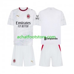 Maillot AC Milan Extérieur Tenue pour Enfant 2026-2027 Manche Courte