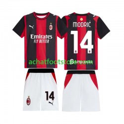 Maillot AC Milan Modrić Luka 14 Domicile Tenue pour Enfant 2026-2027 Manche Courte