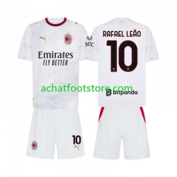 Maillot AC Milan Rafael Leao 10 Extérieur Tenue pour Enfant 2026-2027 Manche Courte