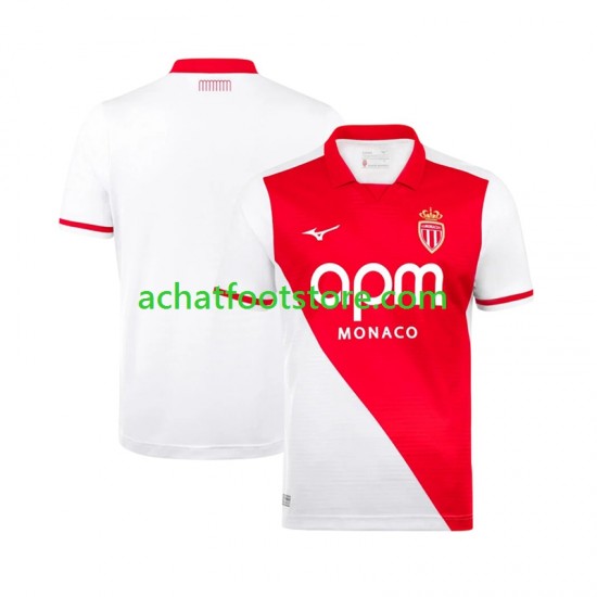 Maillot AS Monaco Domicile Tenue pour Homme 2026-2027 Manche Courte