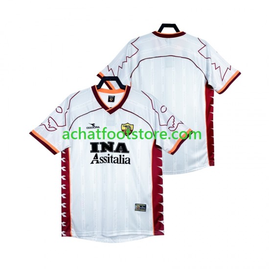 Maillot AS Rome Rétro Extérieur Tenue pour Homme 2002 2022 Manche Courte