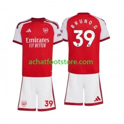 Maillot Arsenal Bruno Guimaraes 39 Domicile Tenue pour Enfant 2026-2027 Manche Courte