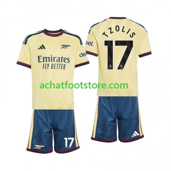 Maillot Arsenal Christos Tzolis 17 3ème Tenue pour Enfant 2026-2027 Manche Courte