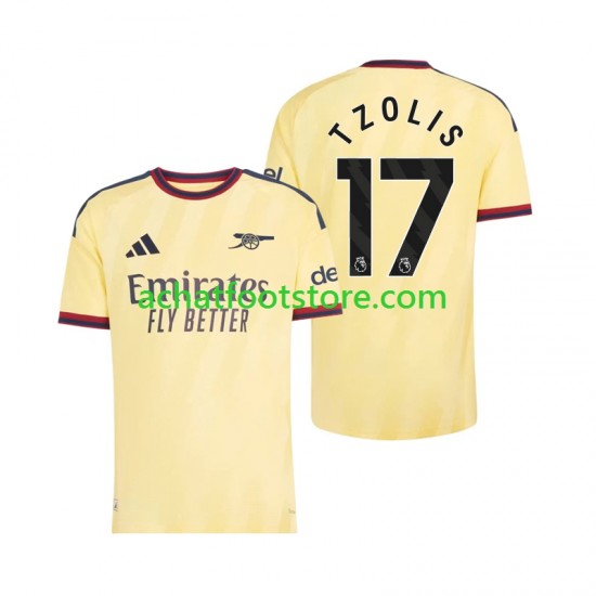 Maillot Arsenal Christos Tzolis 17 3ème Tenue pour Homme 2026-2027 Manche Courte