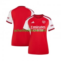 Maillot Arsenal Domicile Tenue pour Femme 2026-2027 Manche Courte