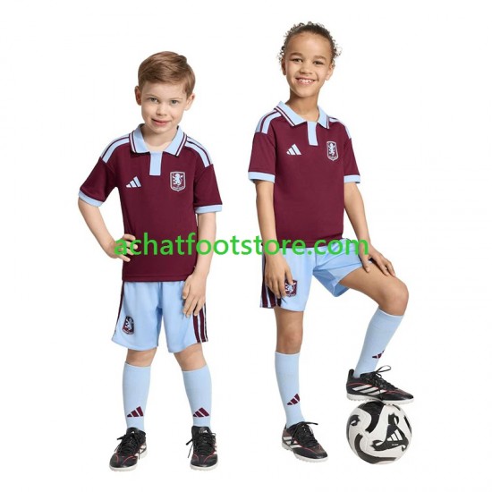 Maillot Aston Villa Domicile Tenue pour Enfant 2026-2027 Manche Courte