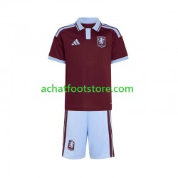 Maillot Aston Villa Domicile Tenue pour Enfant 2026-2027 Manche Courte