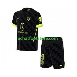 Maillot Atlético Madrid Alexander Sorloth 9 Extérieur Tenue pour Enfant 2026-2027 Manche Courte