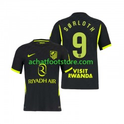 Maillot Atlético Madrid Alexander Sorloth 9 Extérieur Tenue pour Homme 2026-2027 Manche Courte