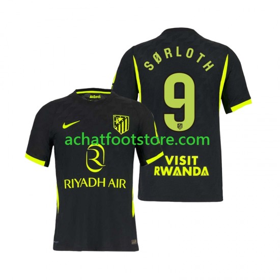 Maillot Atlético Madrid Alexander Sorloth 9 Extérieur Tenue pour Homme 2026-2027 Manche Courte