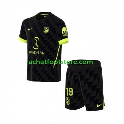 Maillot Atlético Madrid Julian Alvarez 19 Extérieur Tenue pour Enfant 2026-2027 Manche Courte
