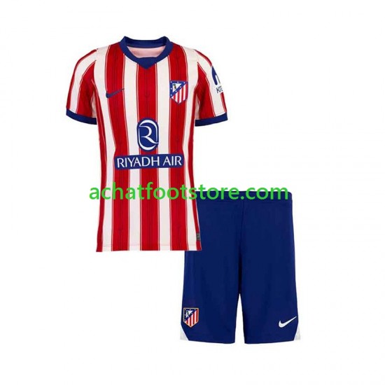 Maillot Atlético Madrid Domicile Tenue pour Enfant 2026-2027 Manche Courte