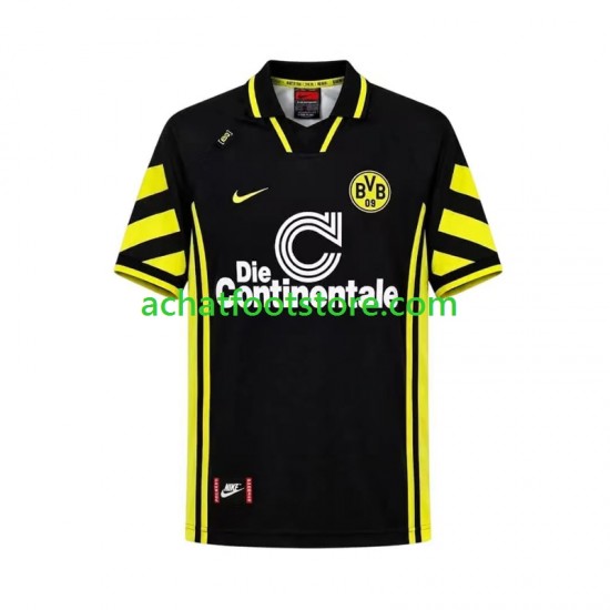 Maillot Borussia Dortmund Rétro Extérieur Tenue pour Homme 1996 Manche Courte