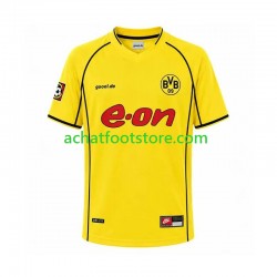Maillot Borussia Dortmund Rétro Domicile Tenue pour Homme 2010 Manche Courte