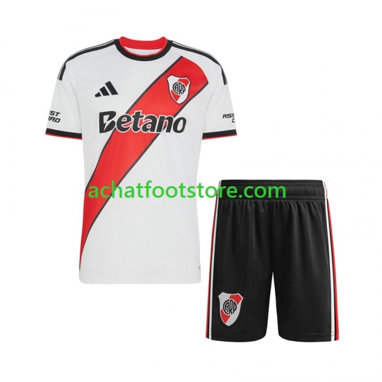 Maillot CA River Plate Domicile Tenue pour Enfant 2026-2027 Manche Courte