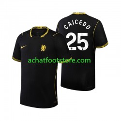 Maillot Chelsea Moises Caicedo 25 Extérieur Tenue pour Homme 2026-2027 Manche Courte
