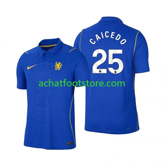 Maillot Chelsea Moises Caicedo 25 Domicile Tenue pour Homme 2026-2027 Manche Courte