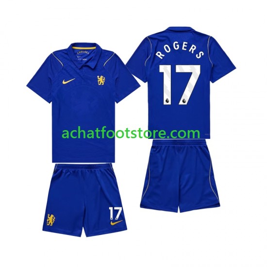 Maillot Chlesea Morgan Rogers 17 Domicile Tenue pour Enfant 2026-2027 Manche Courte