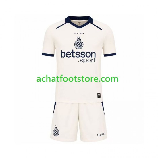 Maillot Club Brugge Extérieur Tenue pour Enfant 2026-2027 Manche Courte
