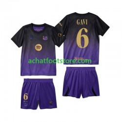 Maillot FC Barcelone Gavi 6 Extérieur Tenue pour Enfant 2026-2027 Manche Courte
