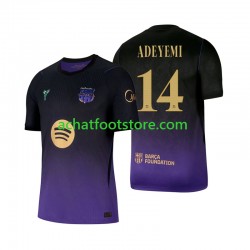 Maillot FC Barcelone Karim Adeyemi 14 Extérieur Tenue pour Homme 2026-2027 Manche Courte