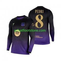 Maillot FC Barcelone Pedri 8 Extérieur Tenue pour Homme 2026-2027 Manche Longue