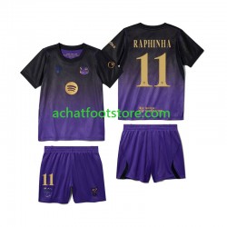 Maillot FC Barcelone Raphinha 11 Extérieur Tenue pour Enfant 2026-2027 Manche Courte