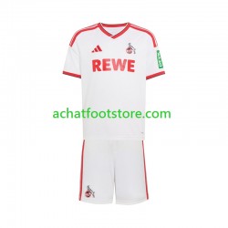 Maillot FC Cologne Domicile Tenue pour Enfant 2026-2027 Manche Courte