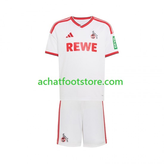Maillot FC Cologne Domicile Tenue pour Enfant 2026-2027 Manche Courte