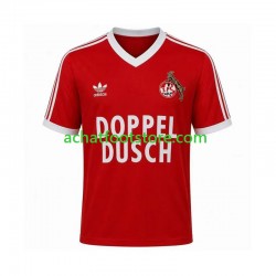 Maillot FC Cologne Rétro Extérieur Tenue pour Homme 1984 1985 Manche Courte